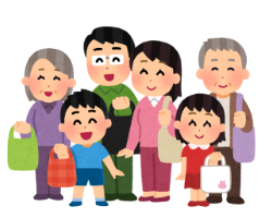 家庭内イベント・親族連絡用